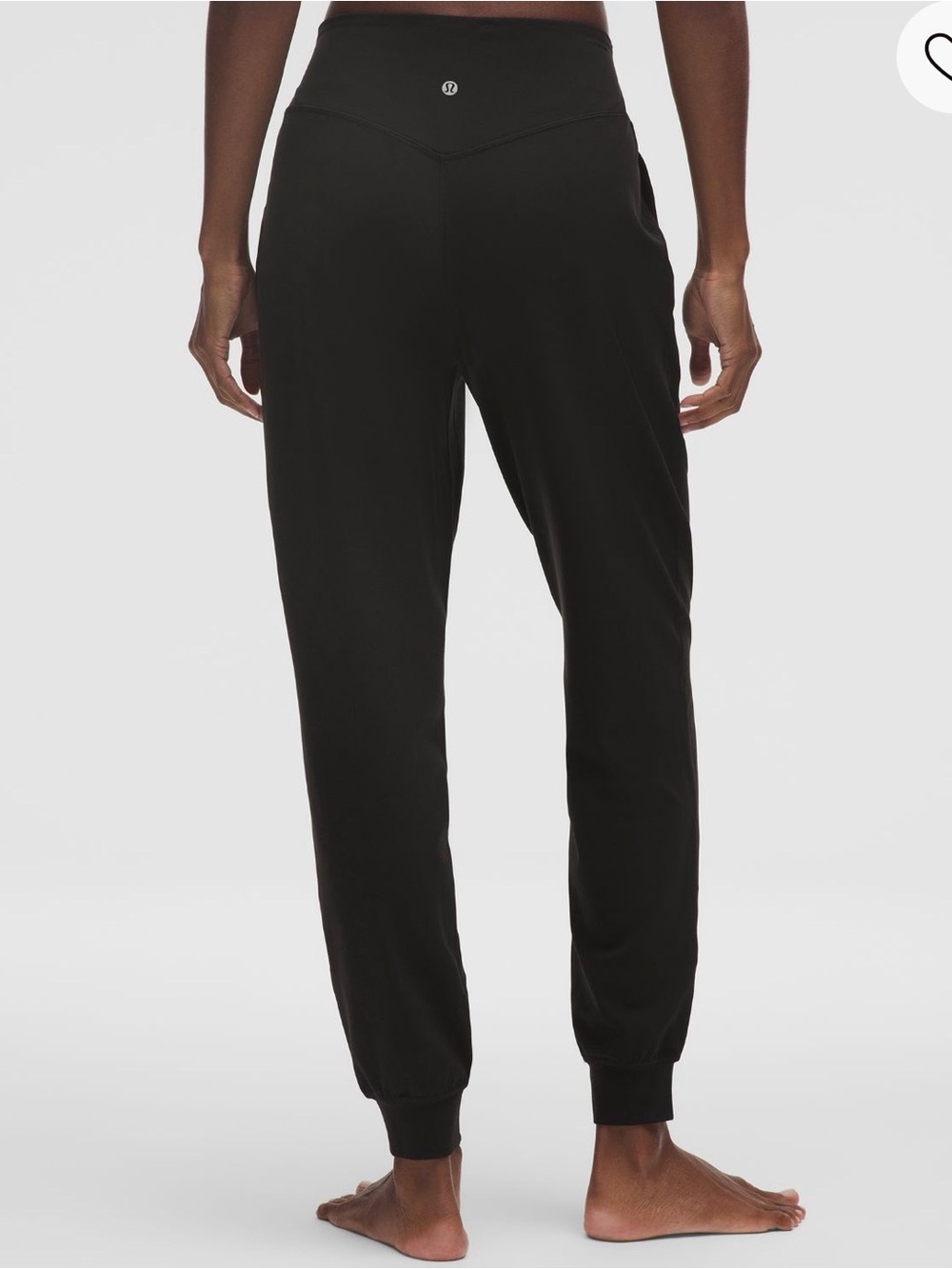 lululemon athletica Black High-Rise Jogger Pants